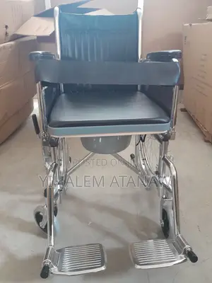 Durable Commode Wheelchair for Home and Hospital Use