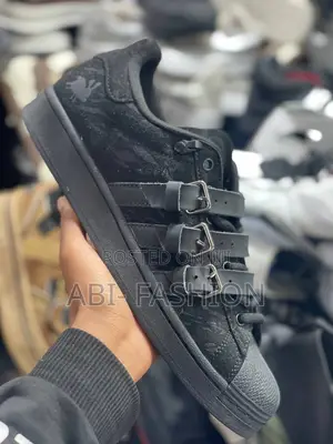 Photo - Adidas Superstar Old School Black Suede Fashion