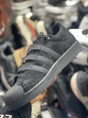 Adidas Superstar Old School Black Suede Fashion