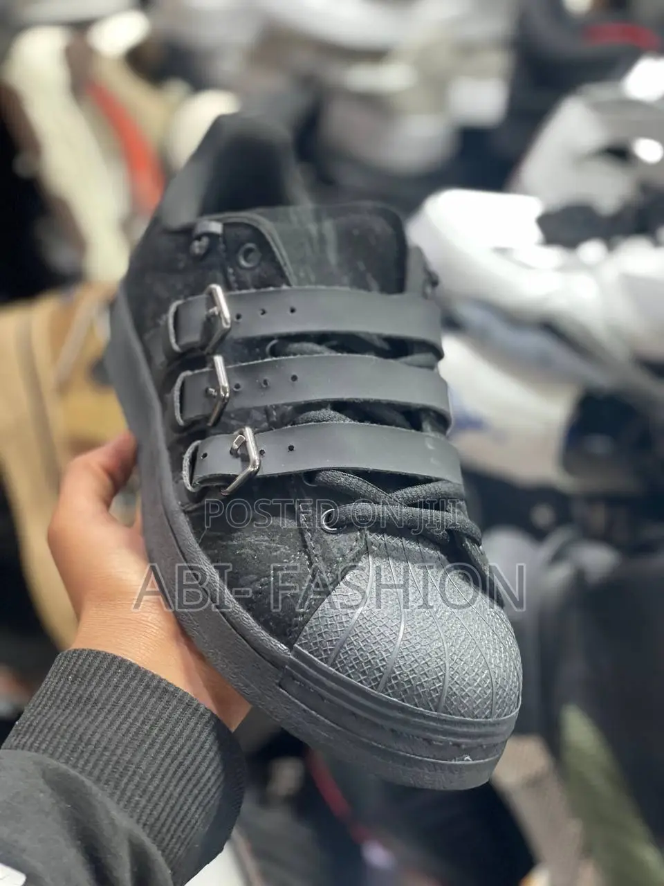 Adidas Superstar Old School Black Suede Fashion