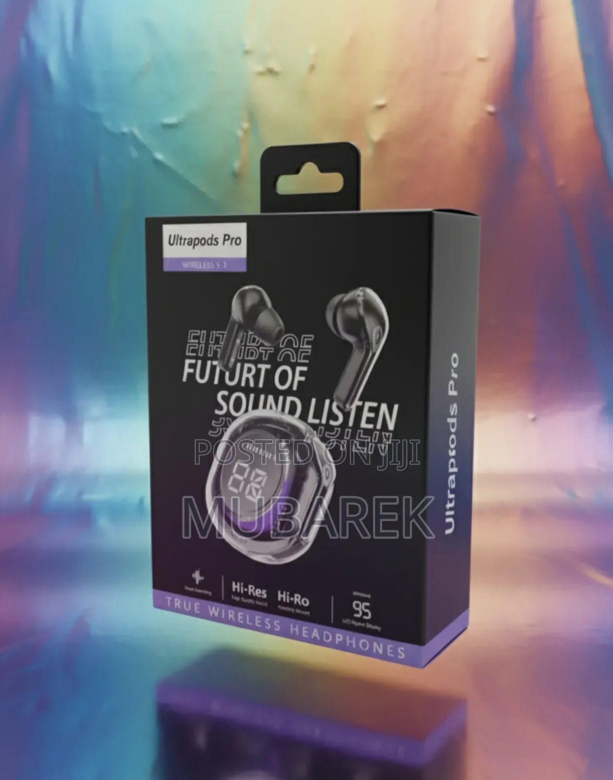 Ultrapod Pro Earbud: Six-Mic Call Clarity.