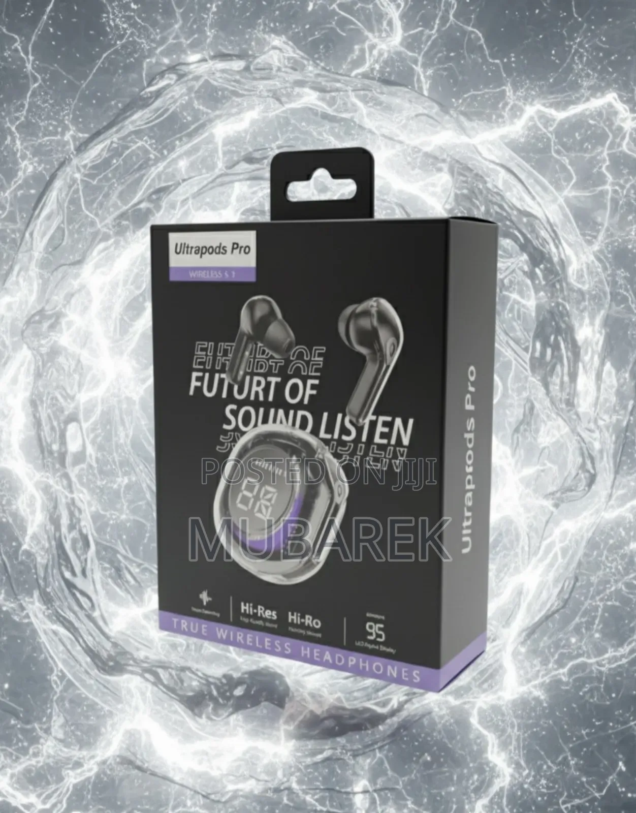 Ultrapod Pro Earbud: Long-Lasting Playtime.