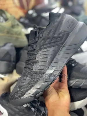 Underarmor Mens Flat Black Casual Shoes