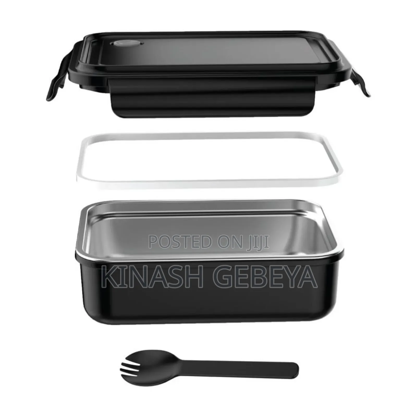 Bergen High Quality Stainless Steel Lunch Box
