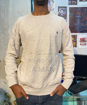 Waffle Knit Sweater.