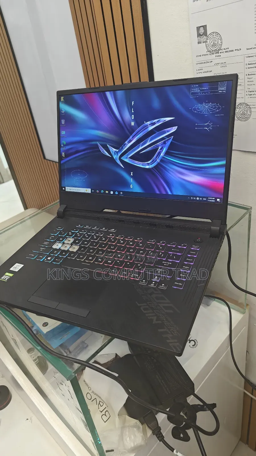 New Laptop Asus ROG Strix G15 16GB Intel Core I7 SSD 512GB