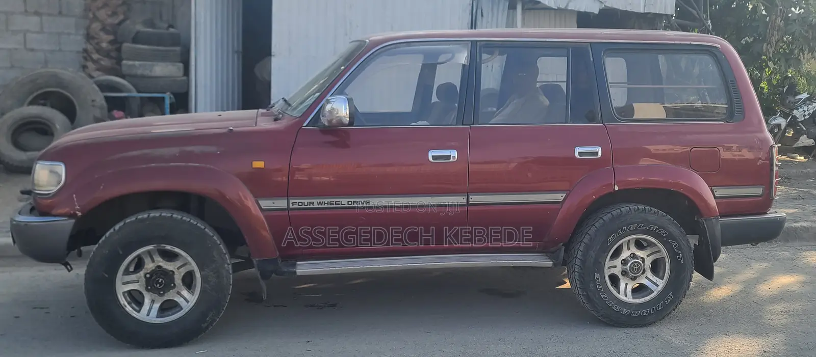 Toyota Land Cruiser 70 1992 Red