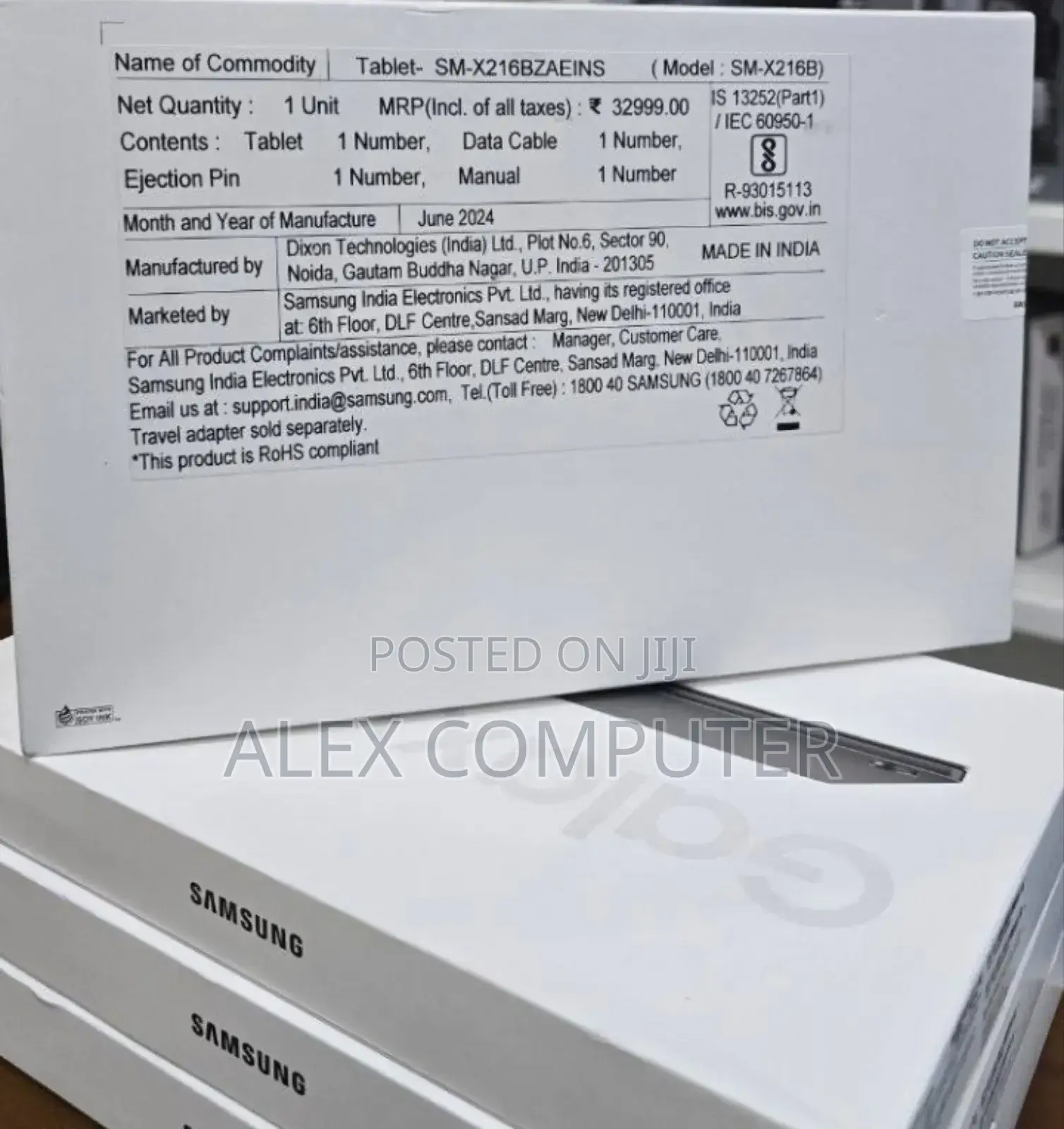 New Samsung Galaxy Tab A9+ 128 GB