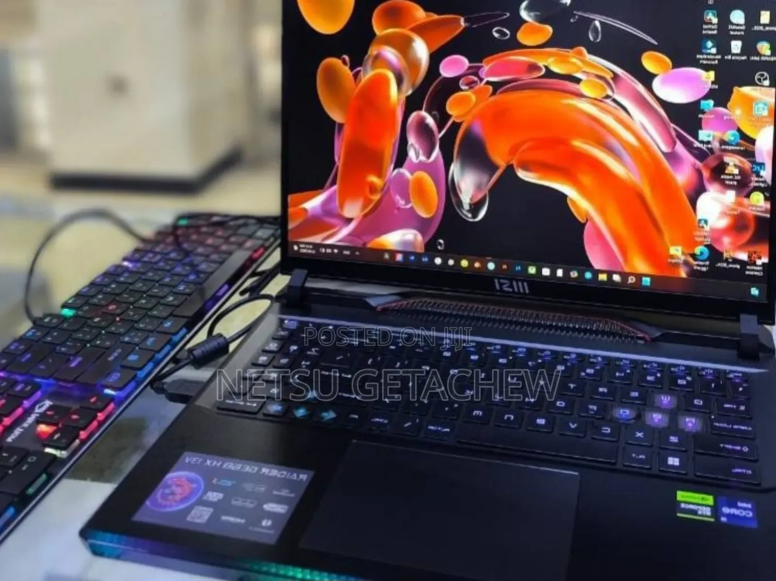 New Laptop MSI Raider GE68HX 13vi-202us 32GB Intel Core I9 SSD 1T