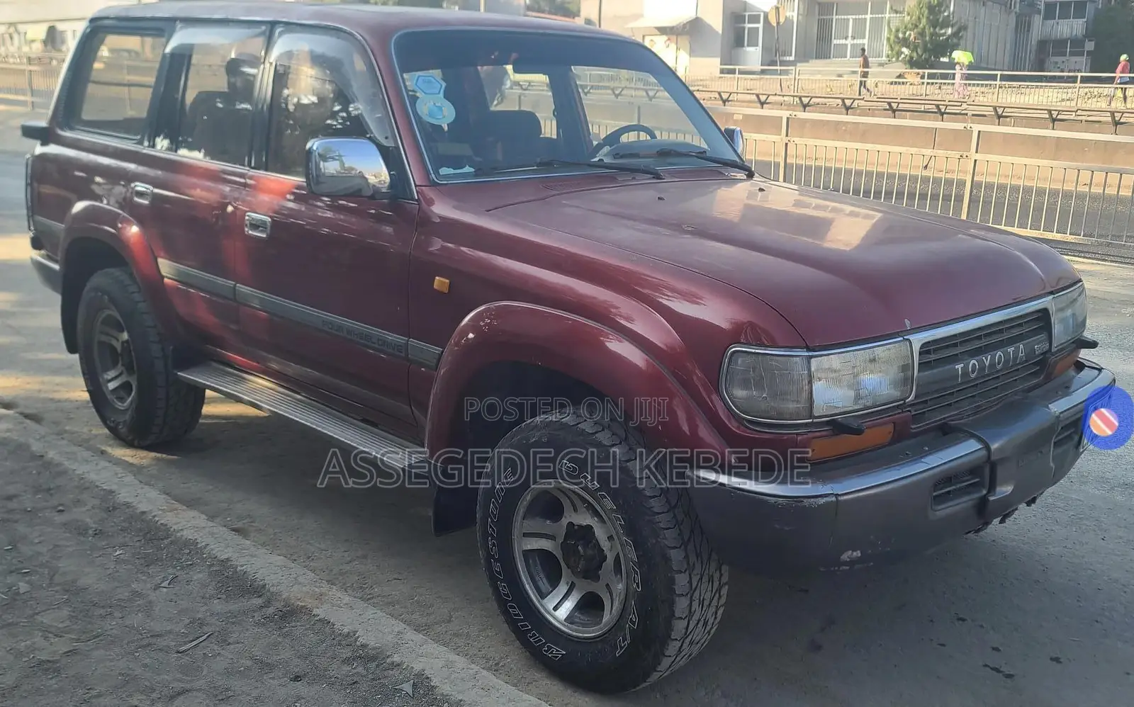 Toyota Land Cruiser 70 1992 Red