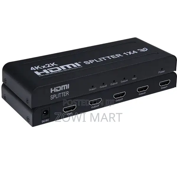 HDTV 1x4 Hdmi Splitter Ultra Hd 4-Port Hdmi Distributor