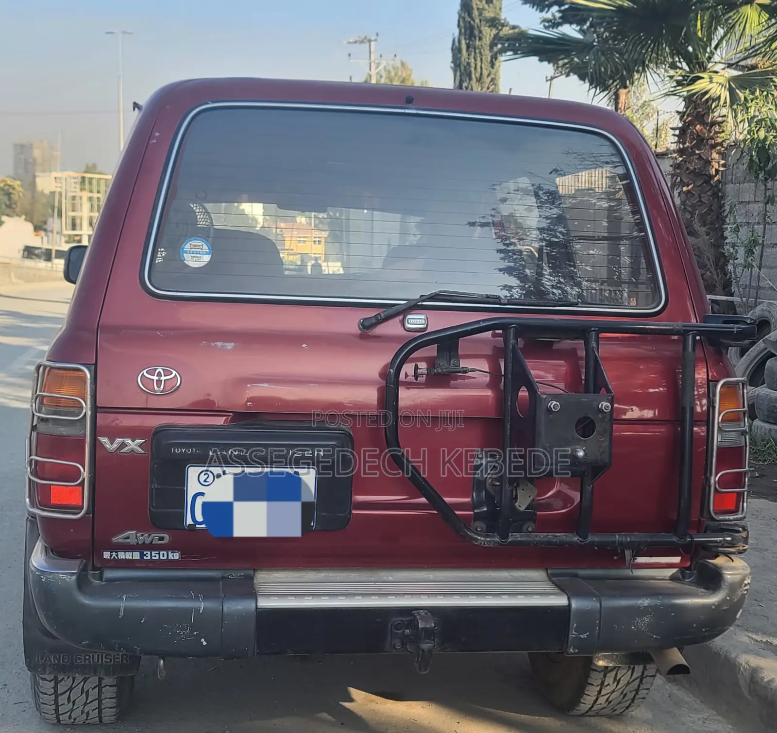 Toyota Land Cruiser 70 1992 Red