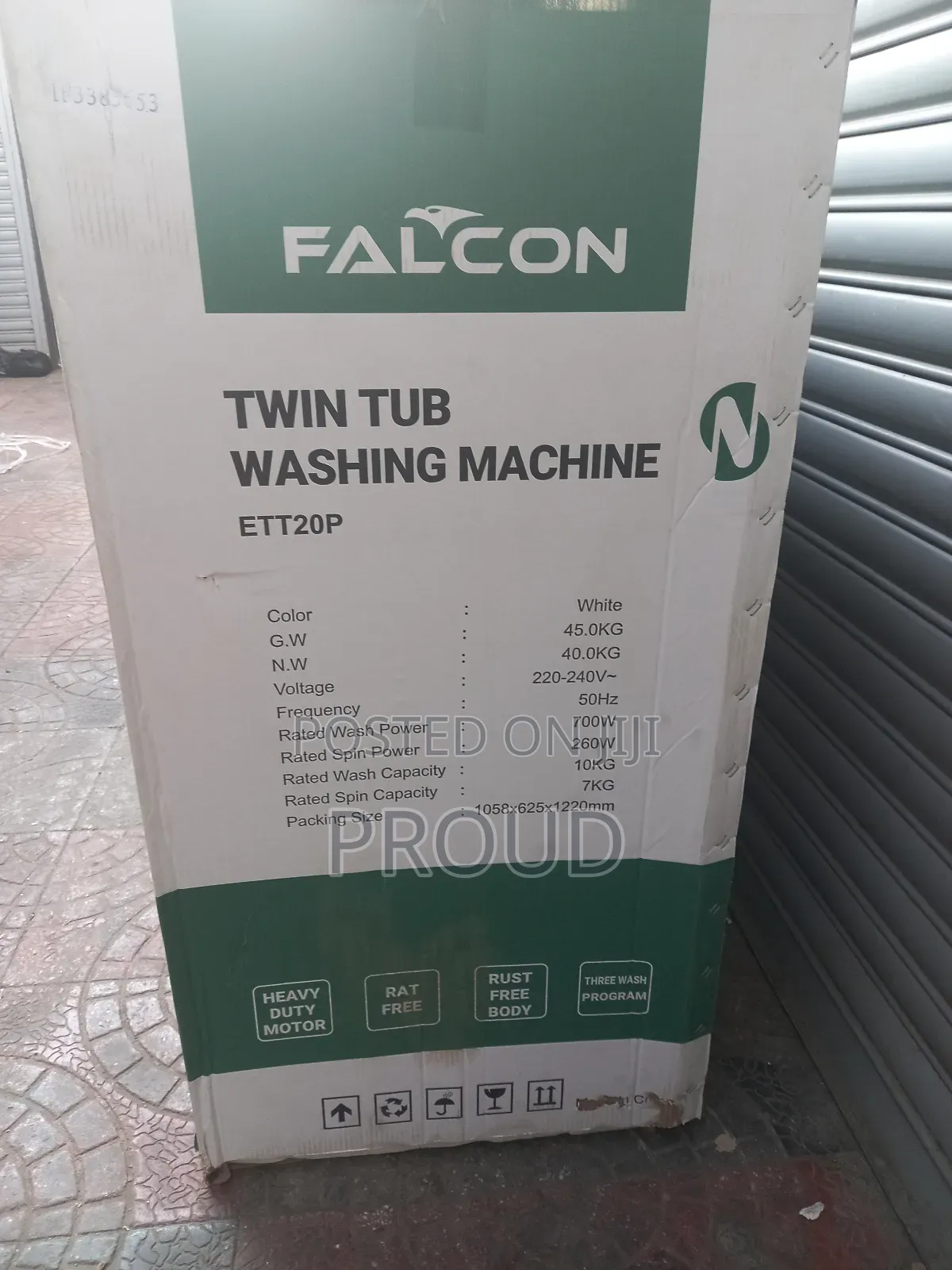Falcon 20 Kg Waching Machine
