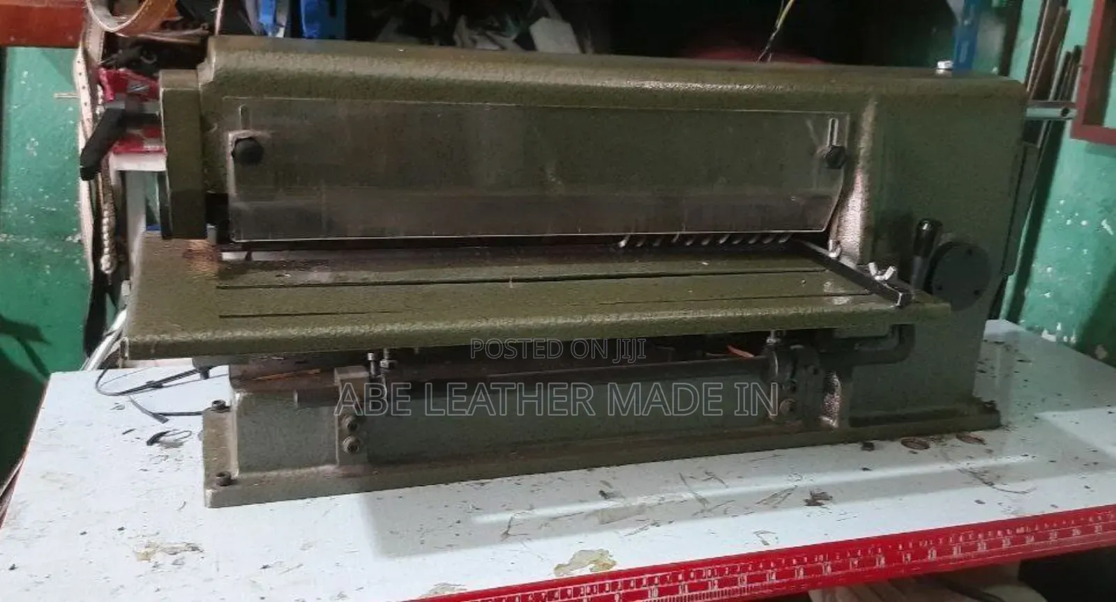 Leather Belt Straper Machine