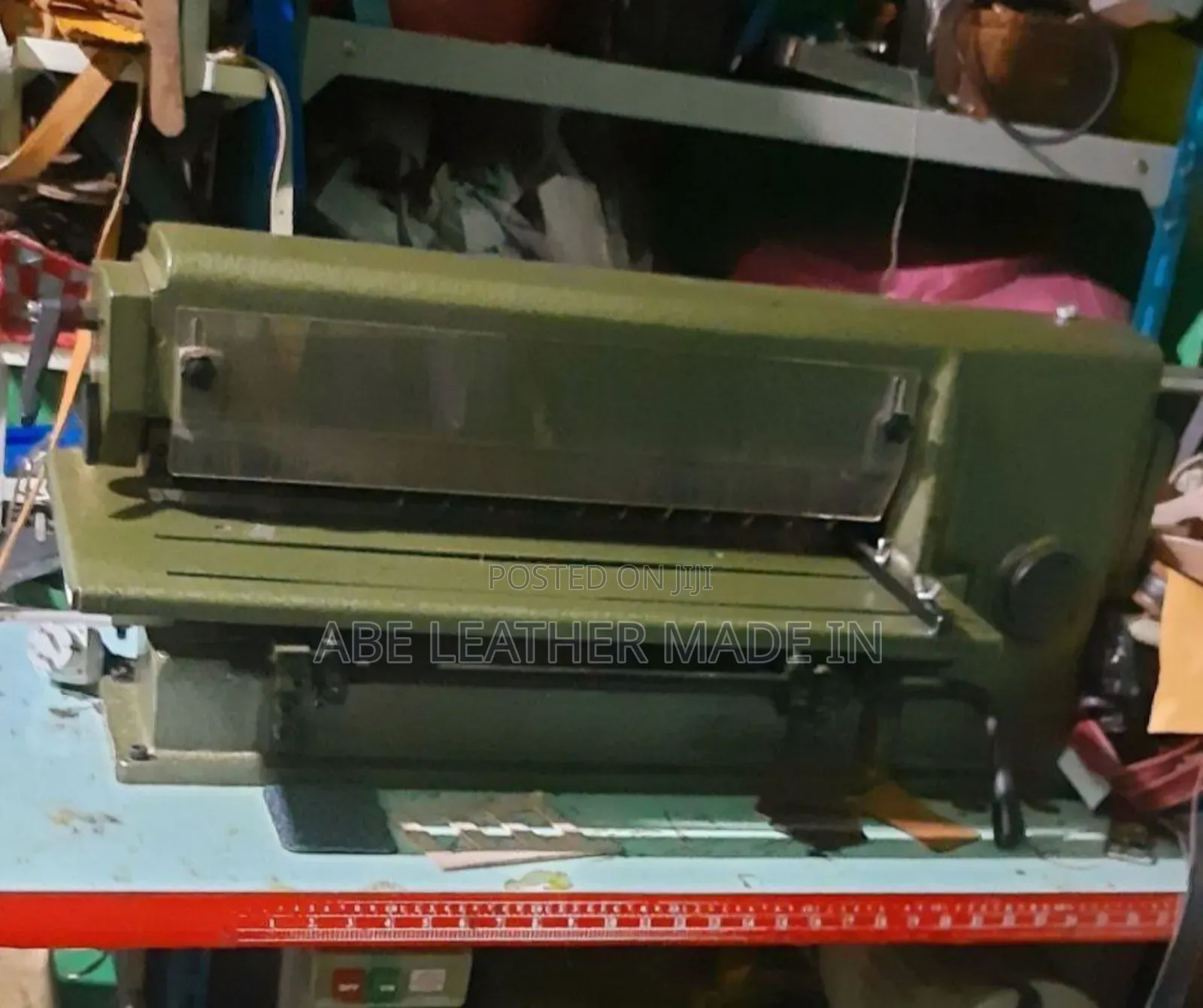 Leather Belt Straper Machine