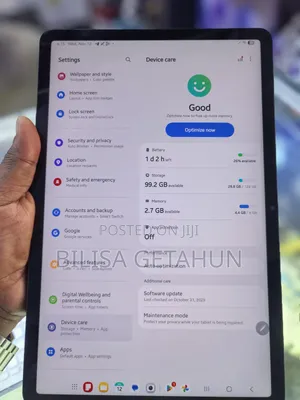 New Samsung Galaxy Tab S8 128 GB Black