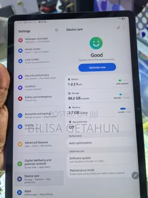 New Samsung Galaxy Tab S8 128 GB Black