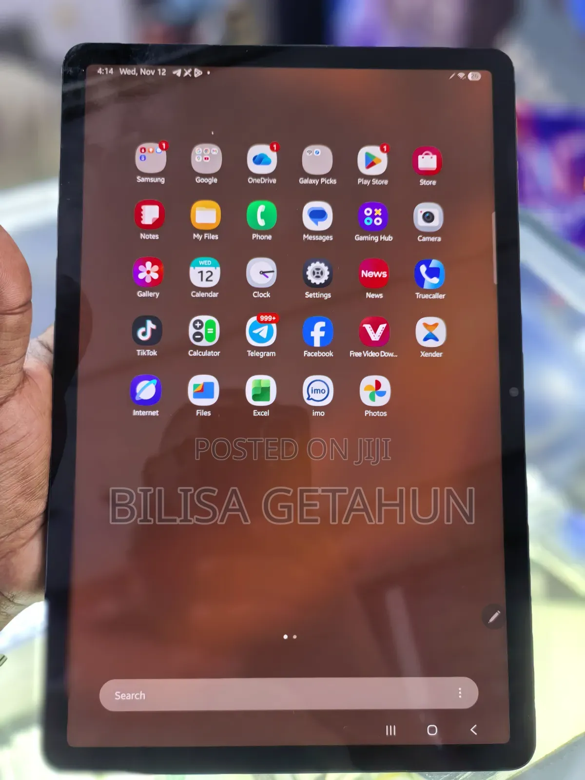 New Samsung Galaxy Tab S8 128 GB Black