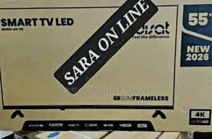 ☆Smart Led 55" Tv ♤◇New 2025 ◇Free Delivery 10year Warranty