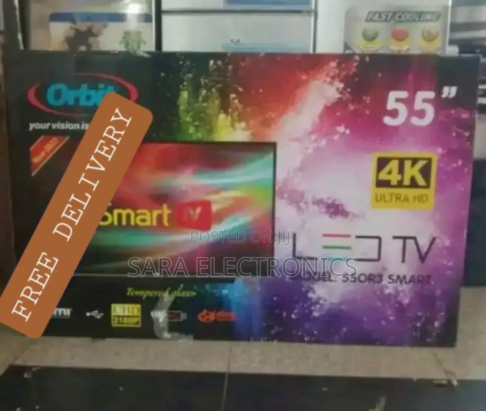 **Orbit 55" Ultra Tv New 2025 ■Free Delivery ☆10year Warranty