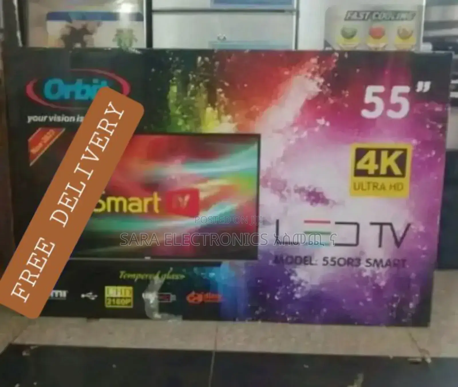 **Orbit 55" Ultra Tv New 2025 ■Free Delivery ☆10year Warranty