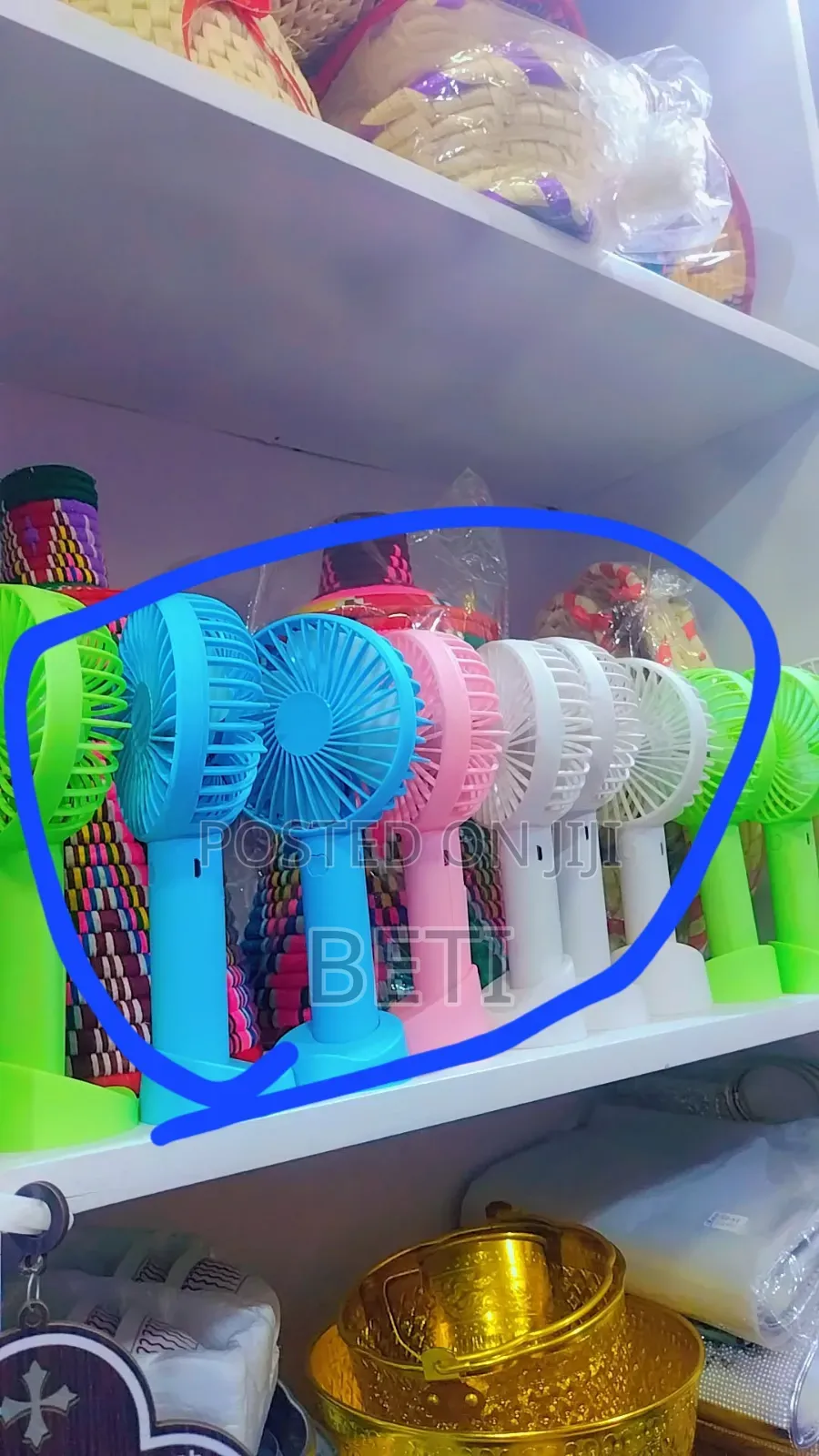 Portable Rechargeable Mini Fan