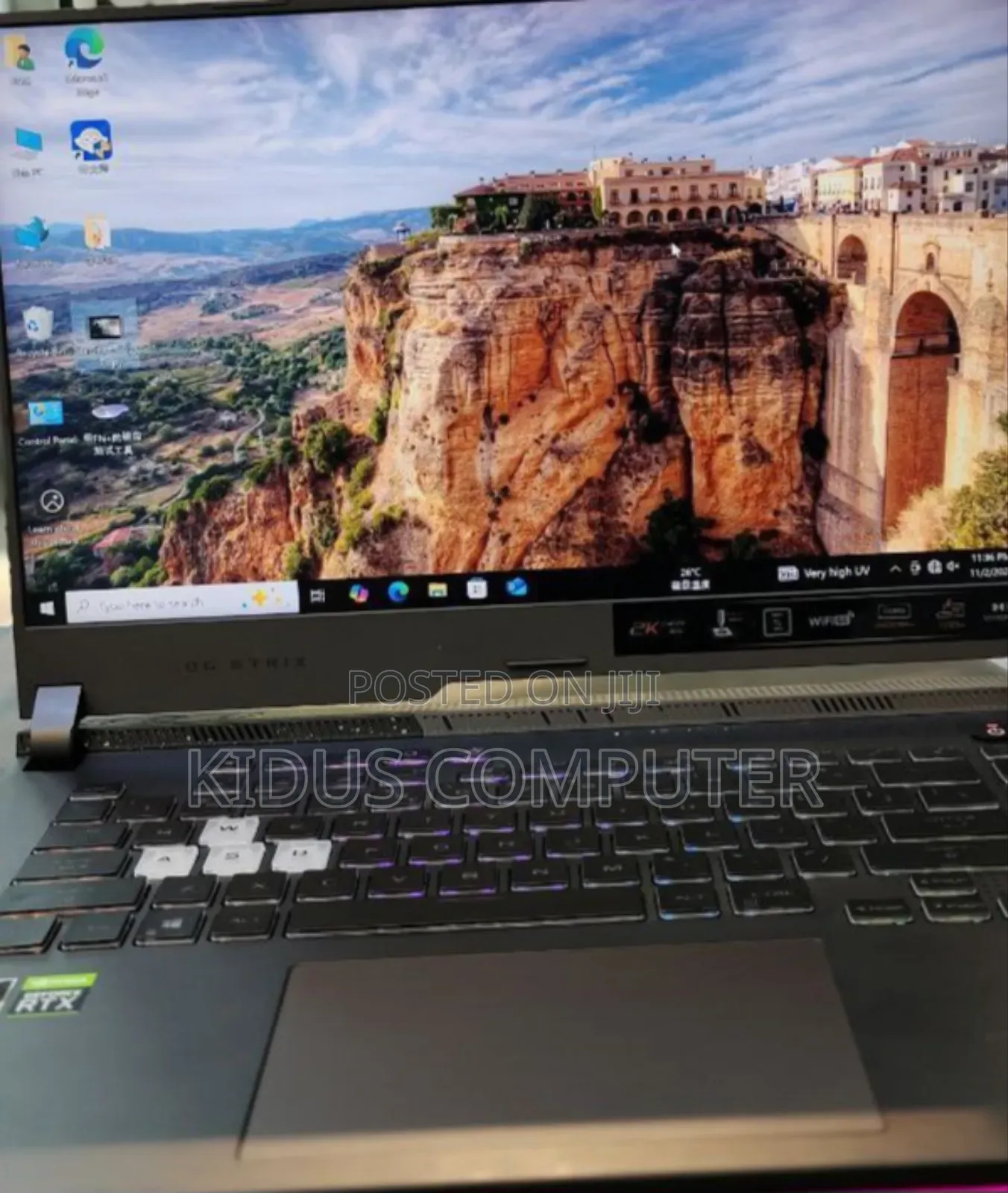 New Laptop Asus ROG Strix G15 16GB AMD Ryzen 9 SSD 512GB