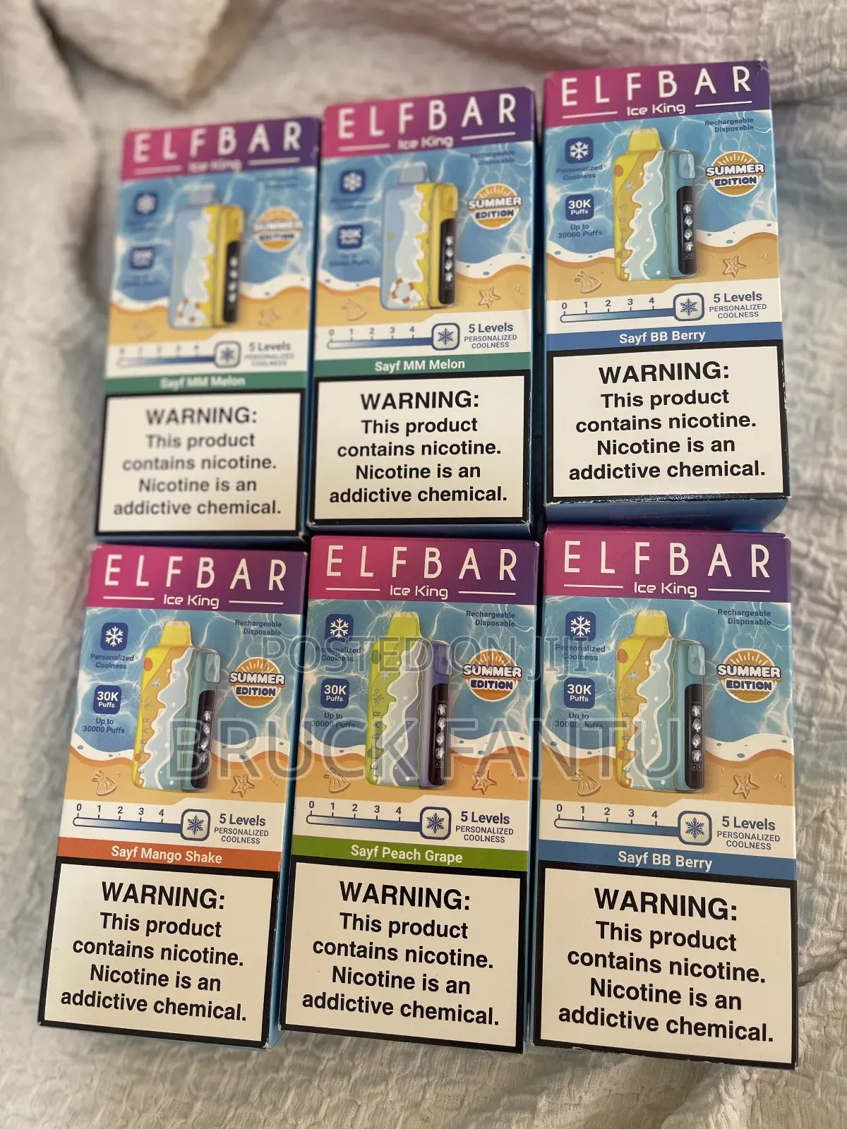Elfbar New Flavors Puff