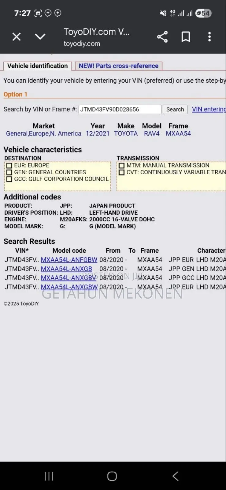 New Toyota RAV4 2022 Silver