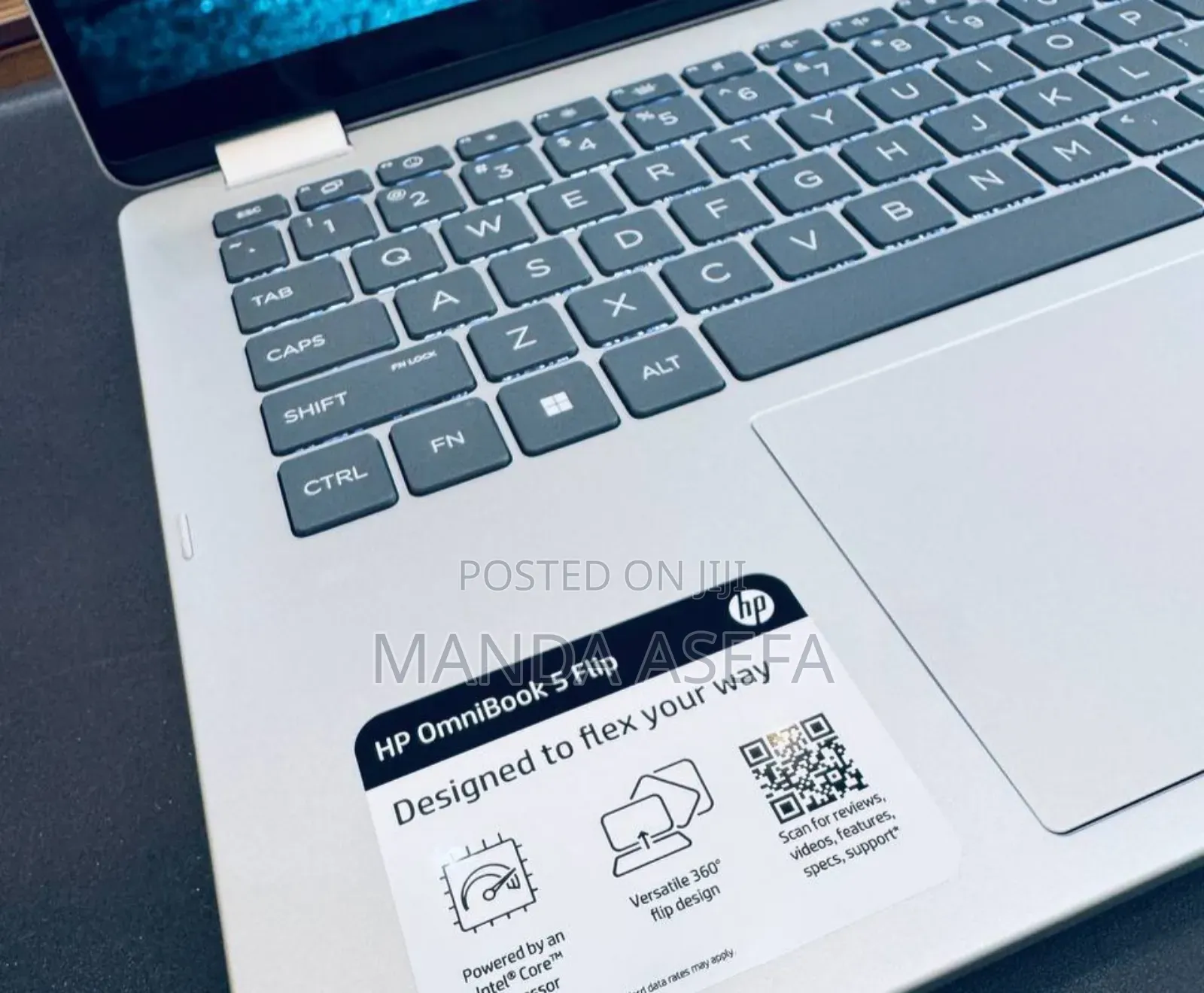 New Laptop HP OmniBook 5 Flip 14-Fp0023dx 16GB Intel Core 7 SSD 512GB