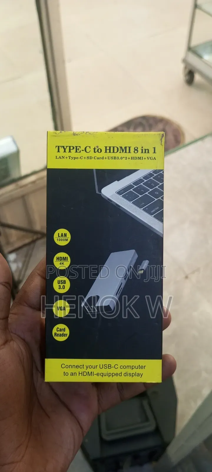 8-in-1 Usb C Docking Station / Hub