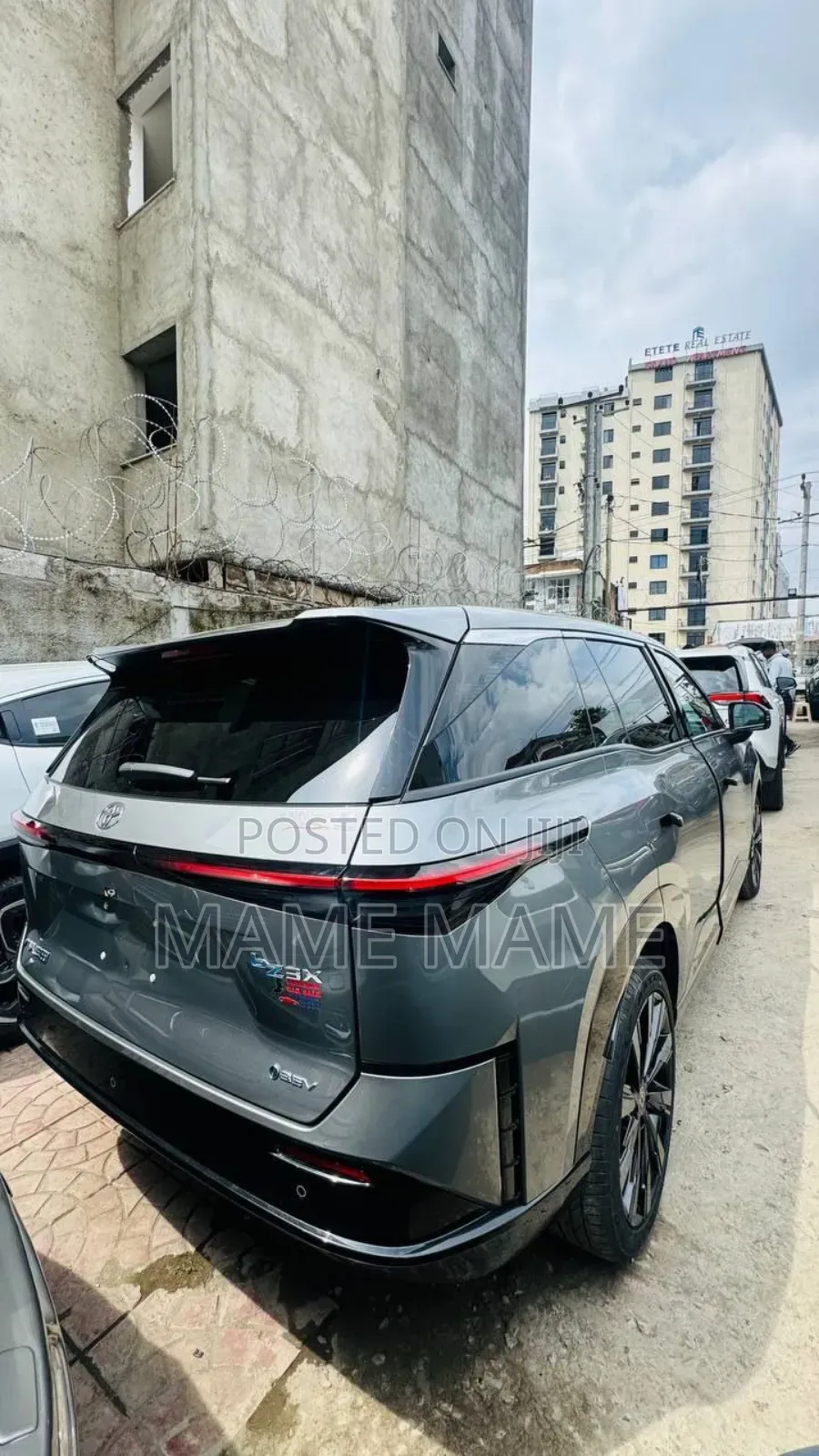 New Toyota bZ3 2025 Gray