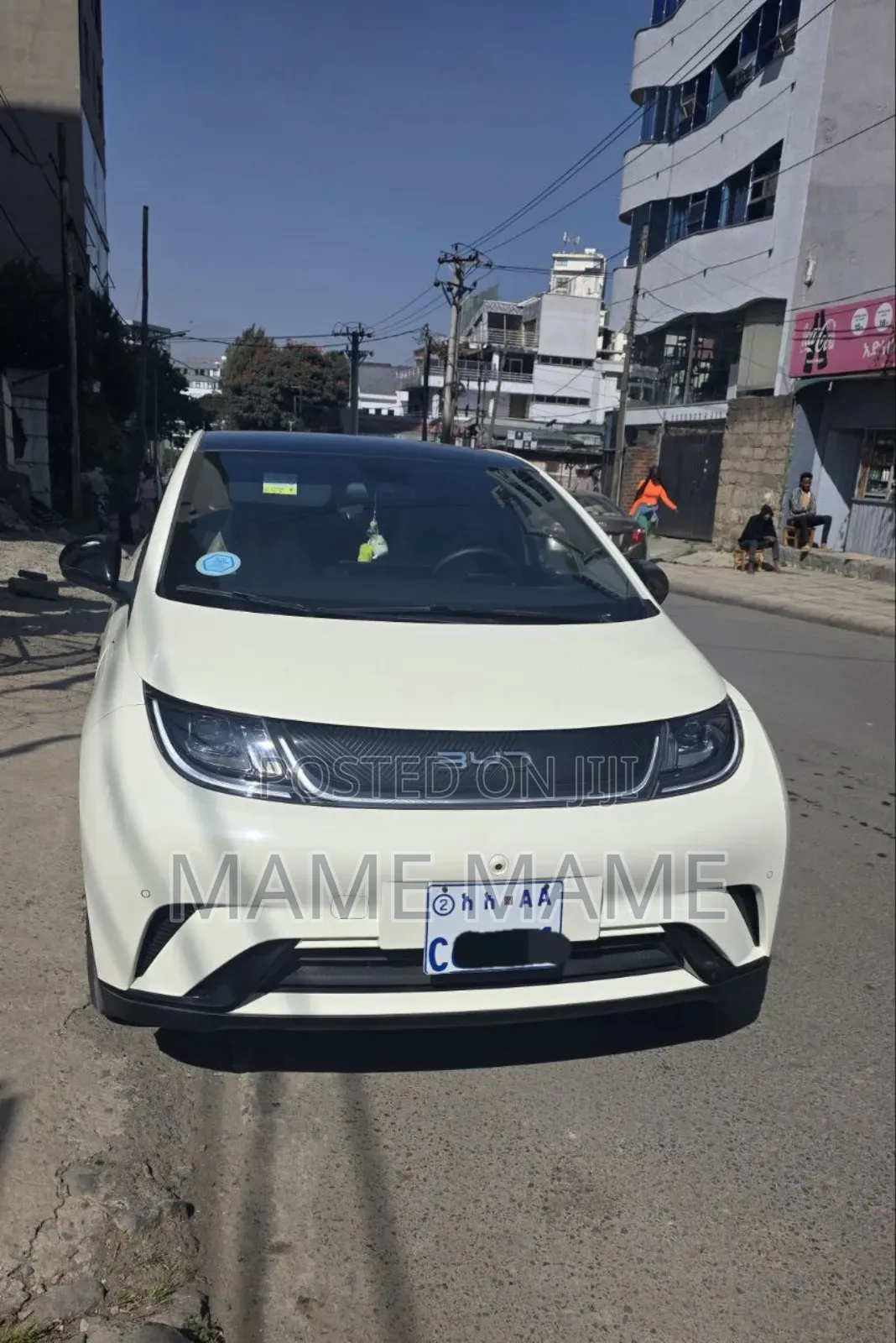 New BYD Seagull 2024 Yellow