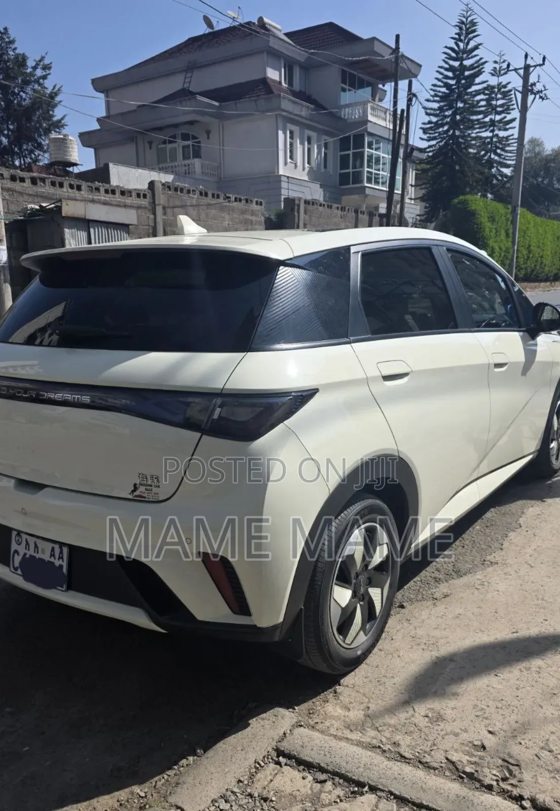 New BYD Seagull 2024 Yellow