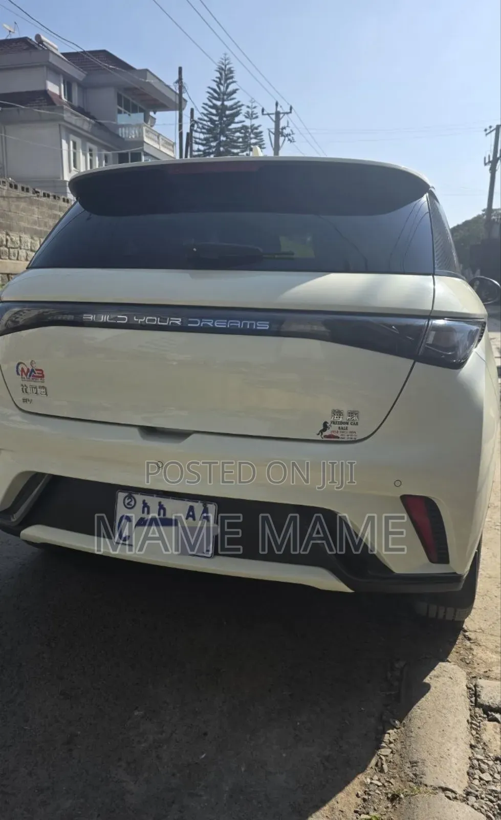 New BYD Seagull 2024 Yellow