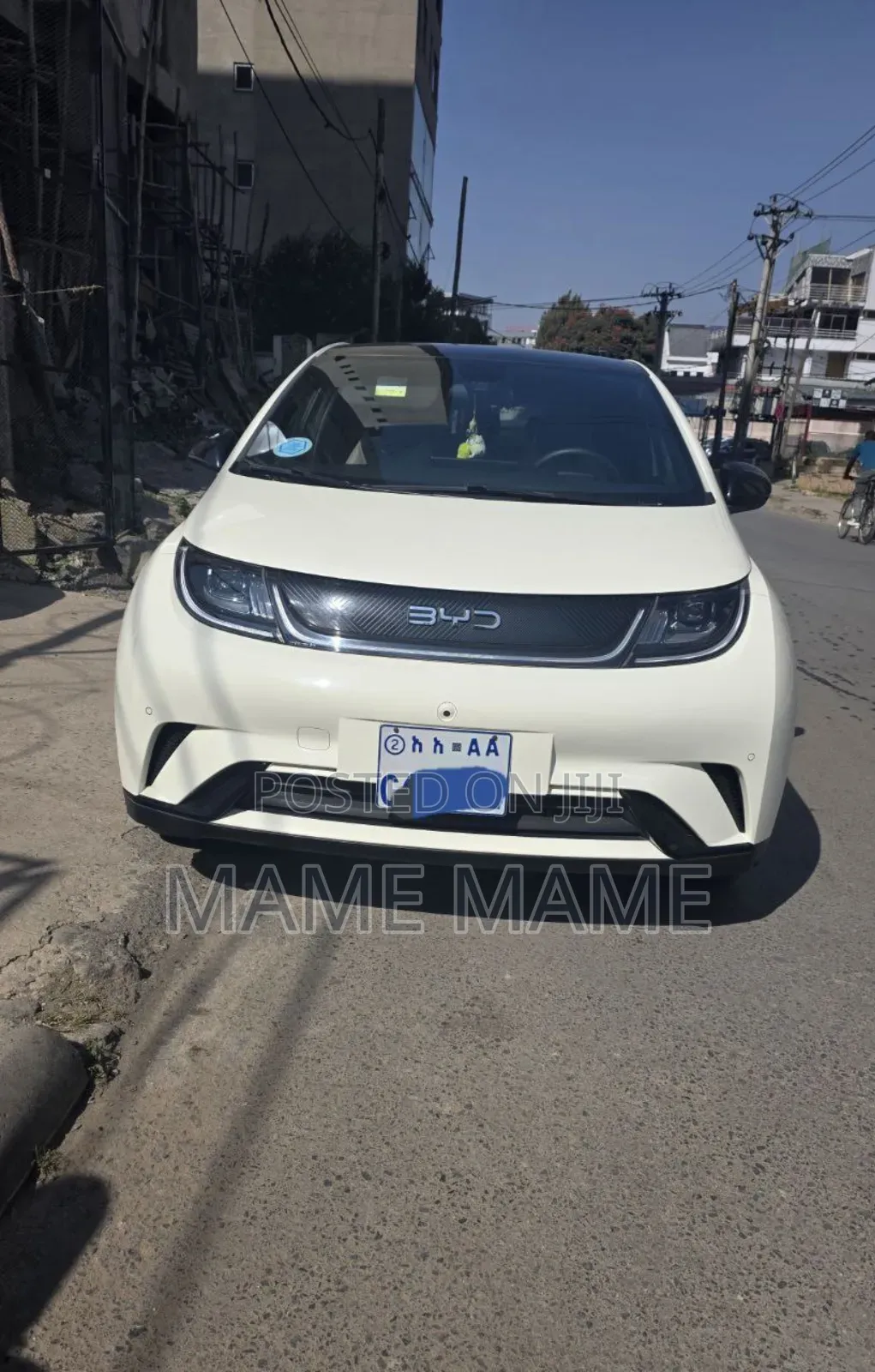 New BYD Seagull 2024 Yellow