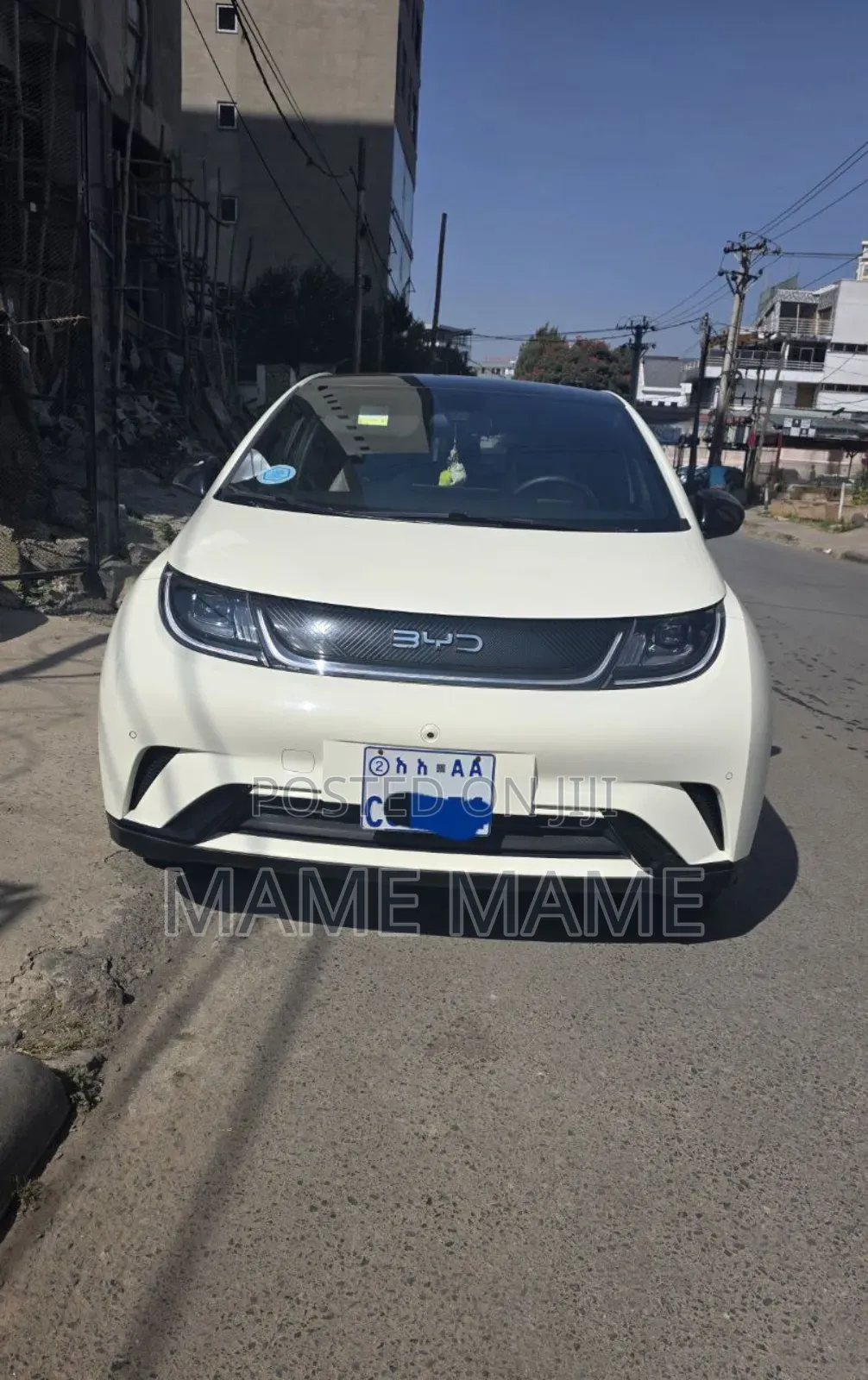 New BYD Seagull 2024 Yellow