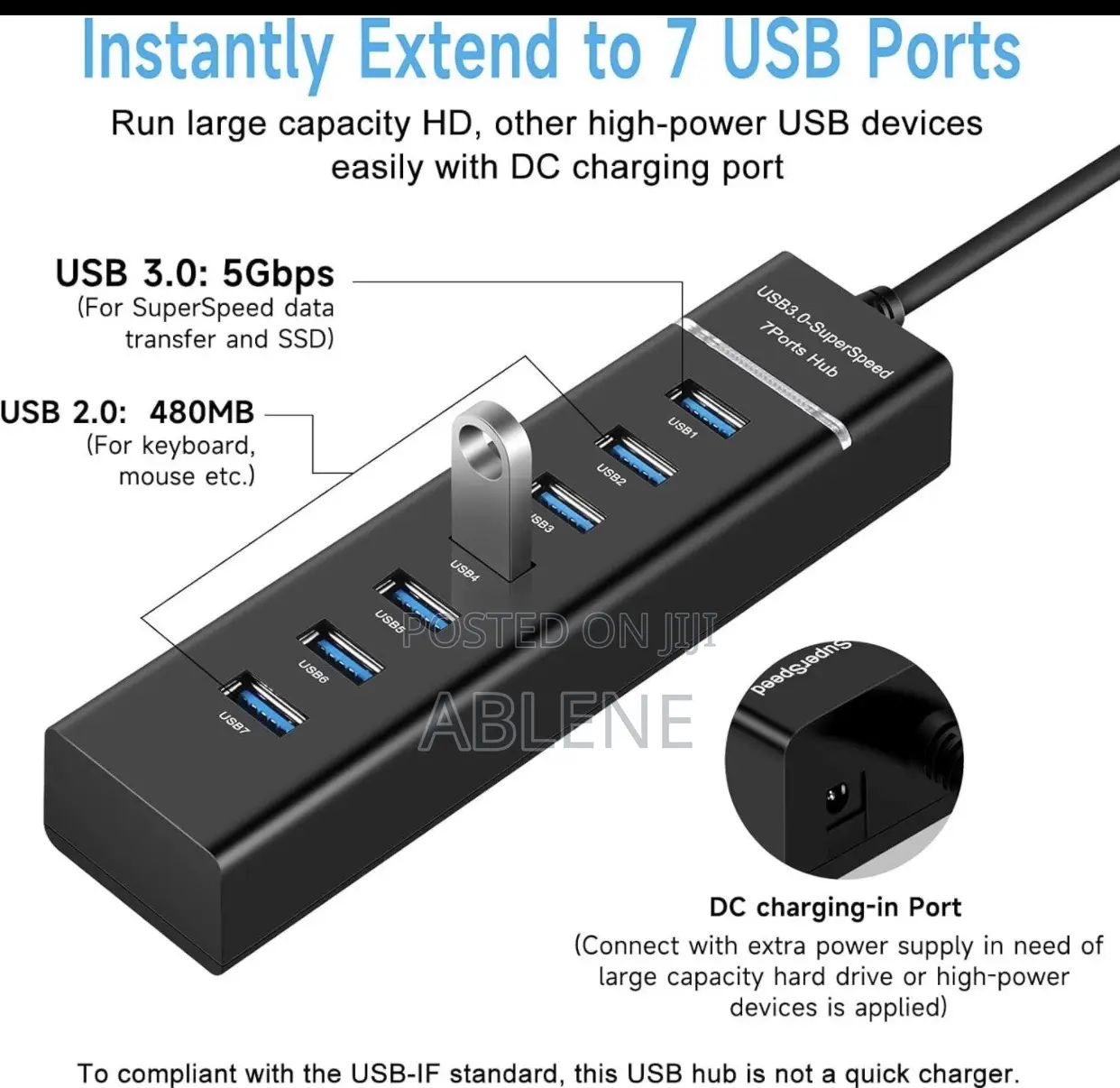 7 Port Usb Hub 3.0