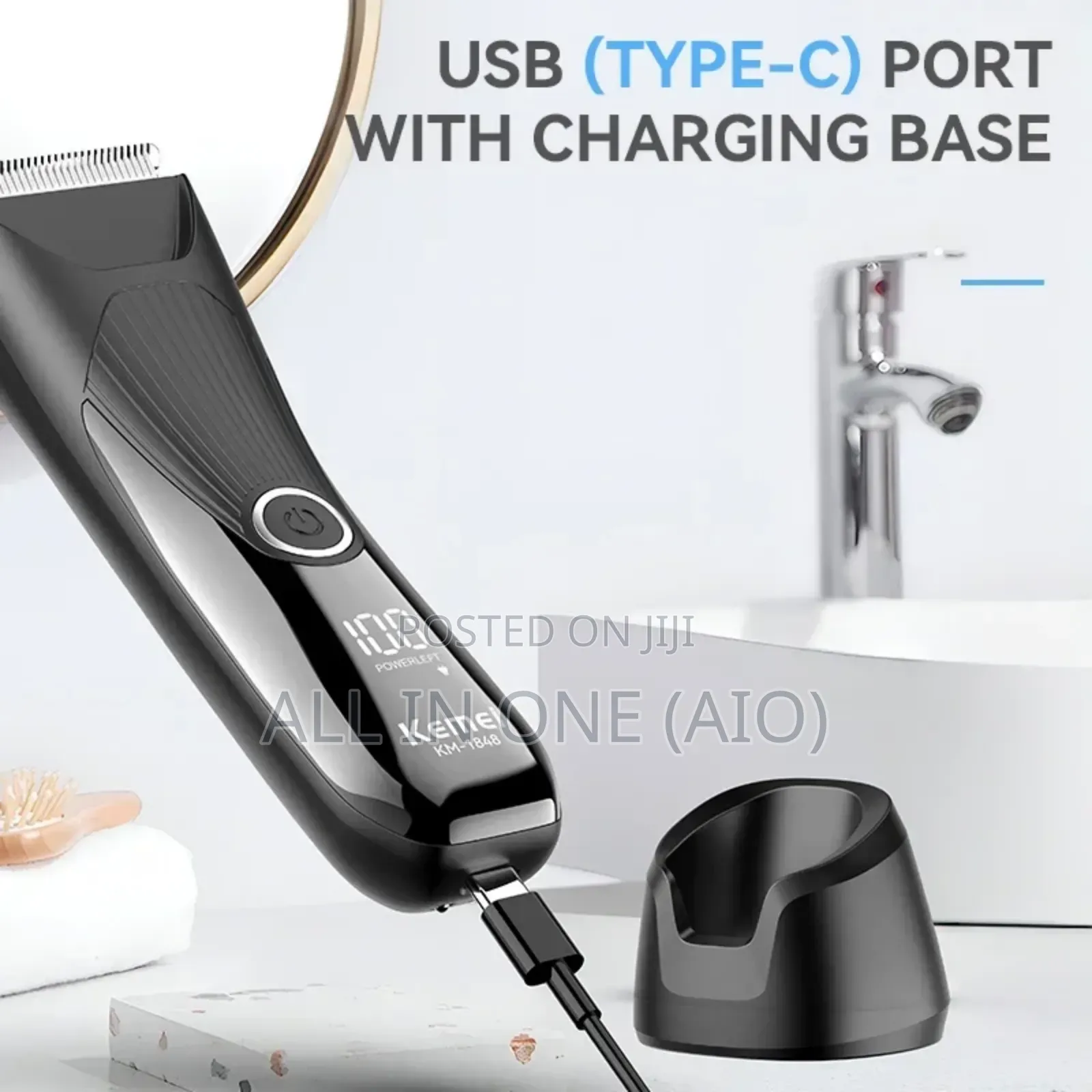 Kemie Rechargeable Body Trimmer Km-1848