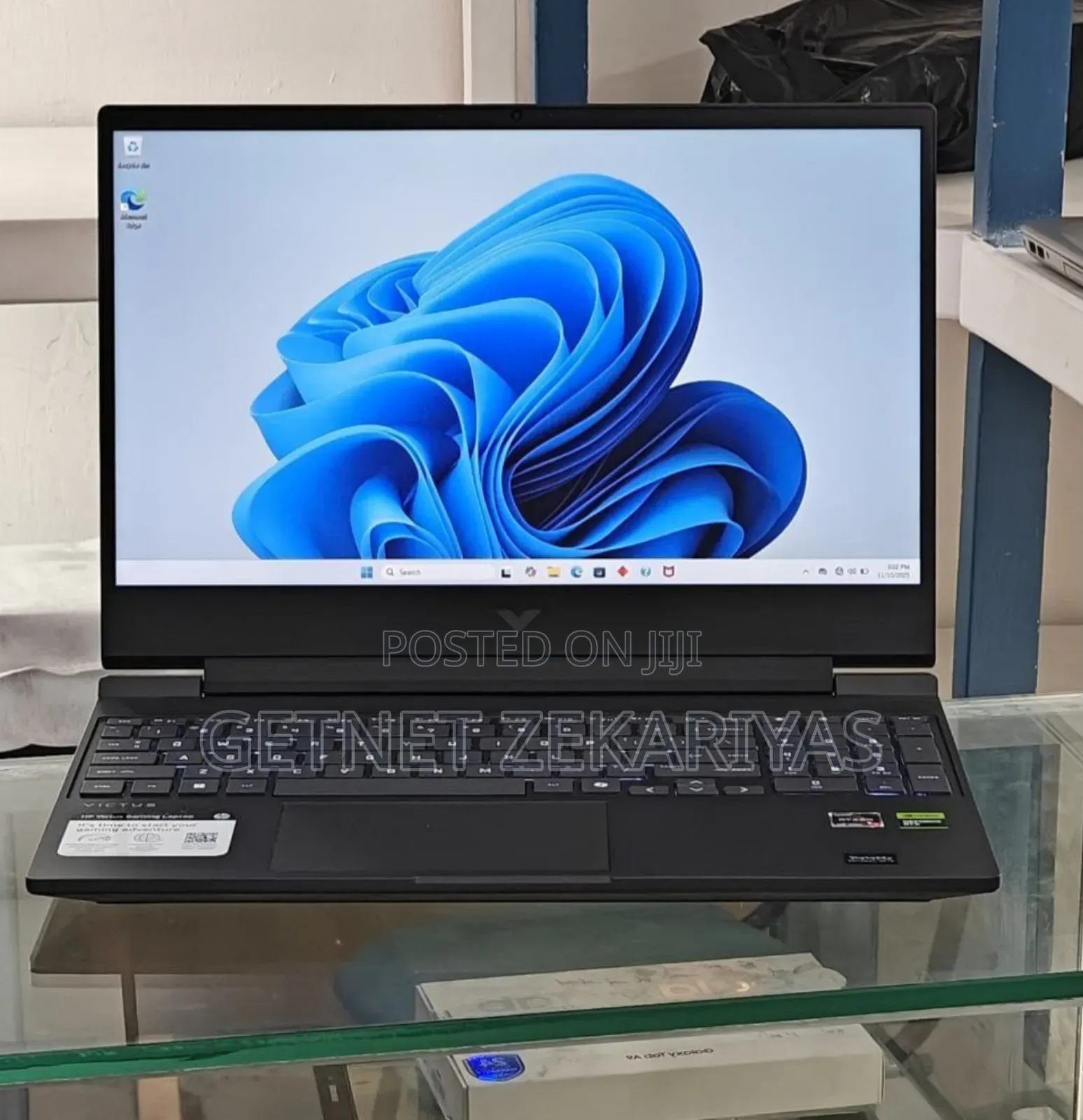 New Laptop HP Victus 16 16GB AMD Ryzen 7 SSD 512GB