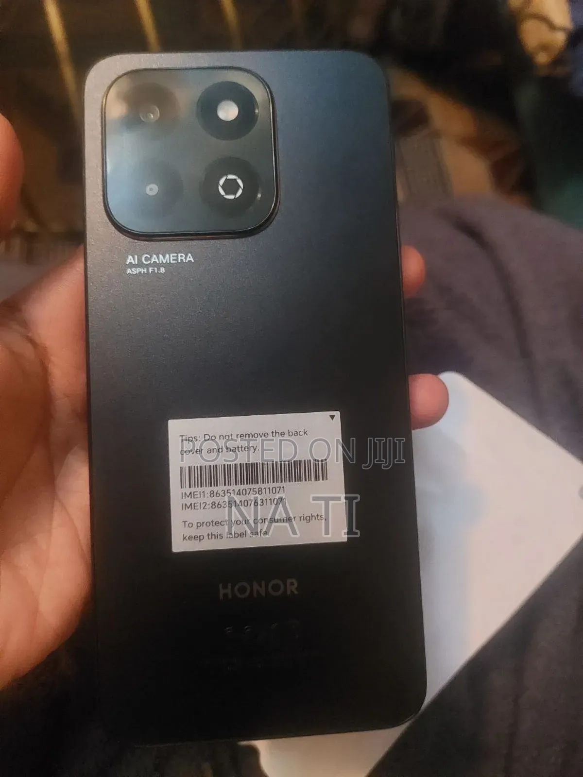 New Honor X6b 128 GB Black