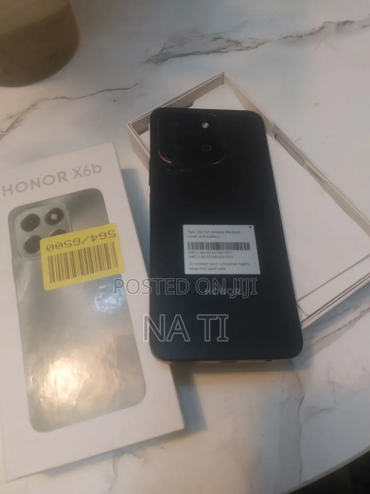 New Honor X6b 128 GB Black