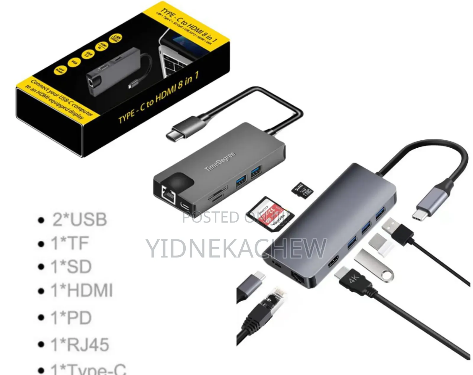 8 in Docking Station