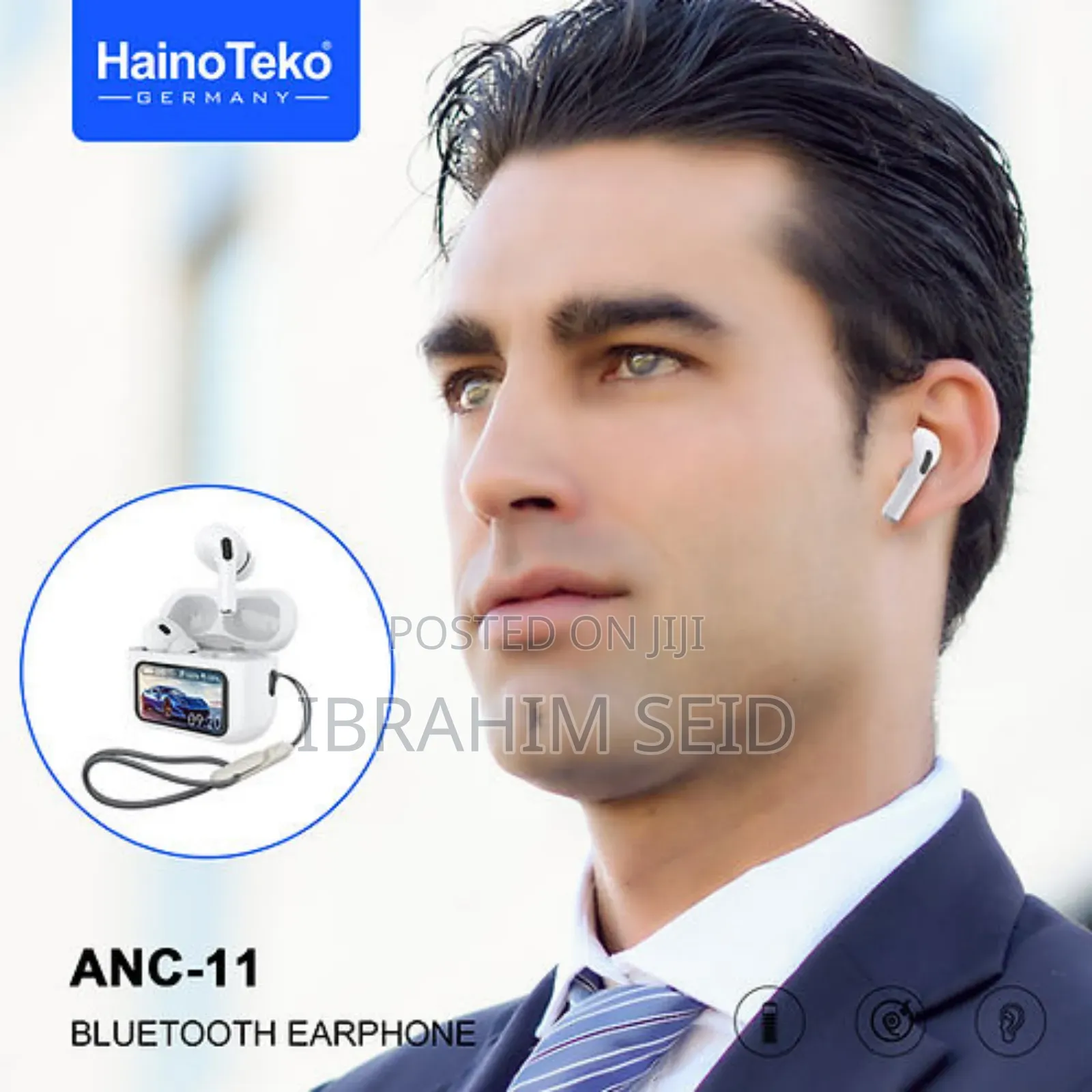 Haino Teko Anc-11 Touchscreen Bluetooth Headphones