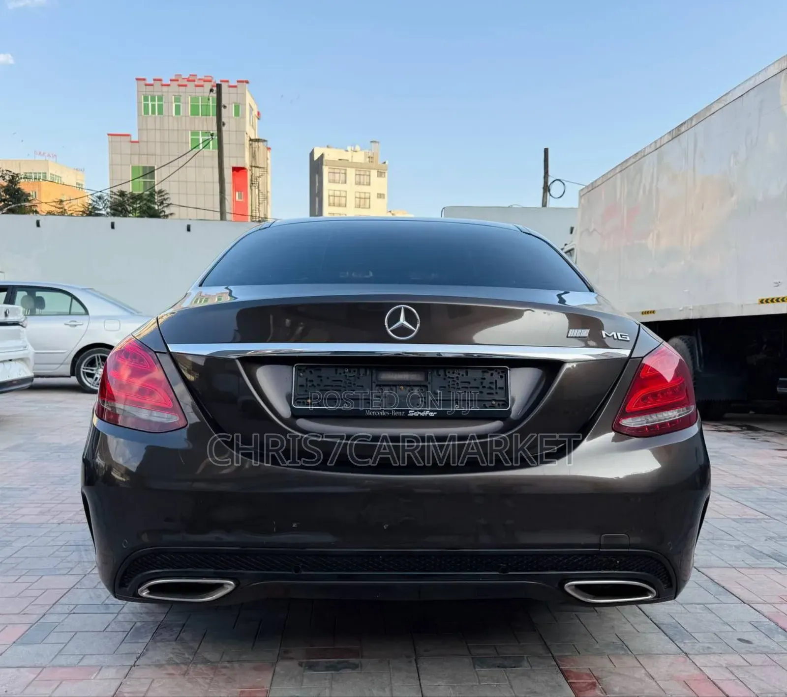 Mercedes-Benz C-Class C 63 AMG (W205) 2016 Brown