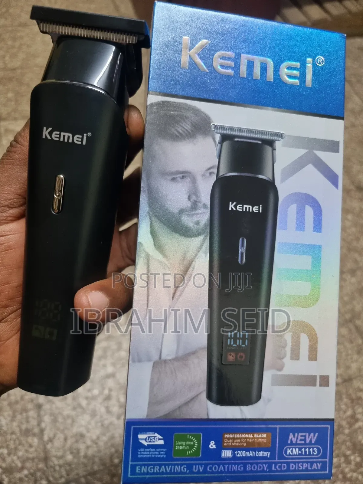 Professional Rechargeable Hair Clipper