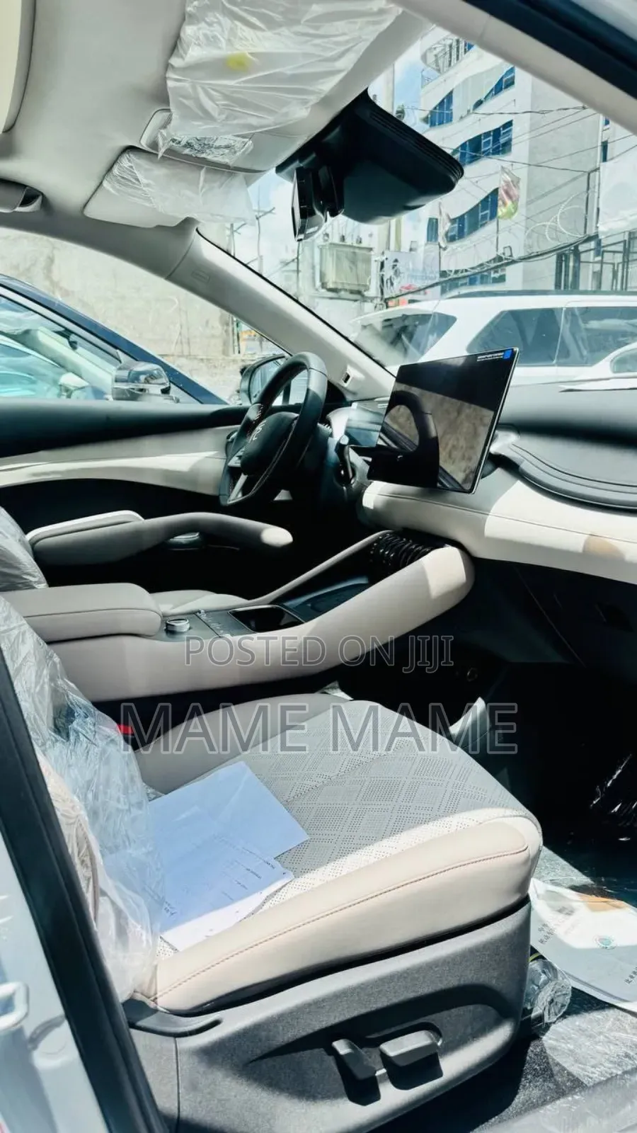 New BYD Tang EV 2024 White