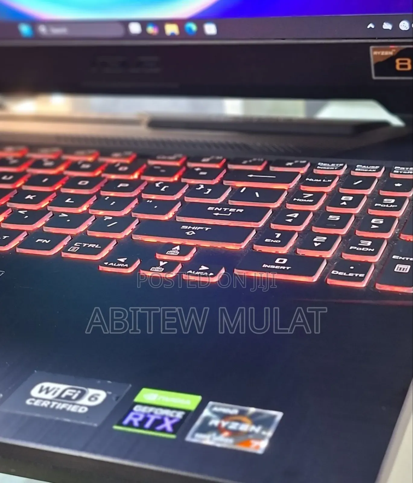 New Laptop Asus TUF Gaming A15 16GB AMD Ryzen 7 SSD 512GB