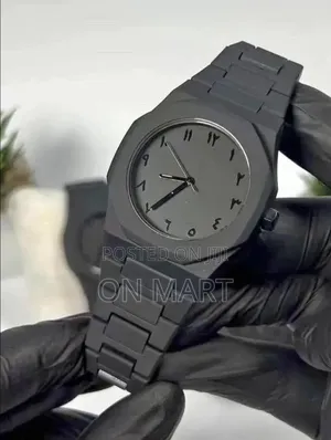 Photo - Black Arabic Hand Watch