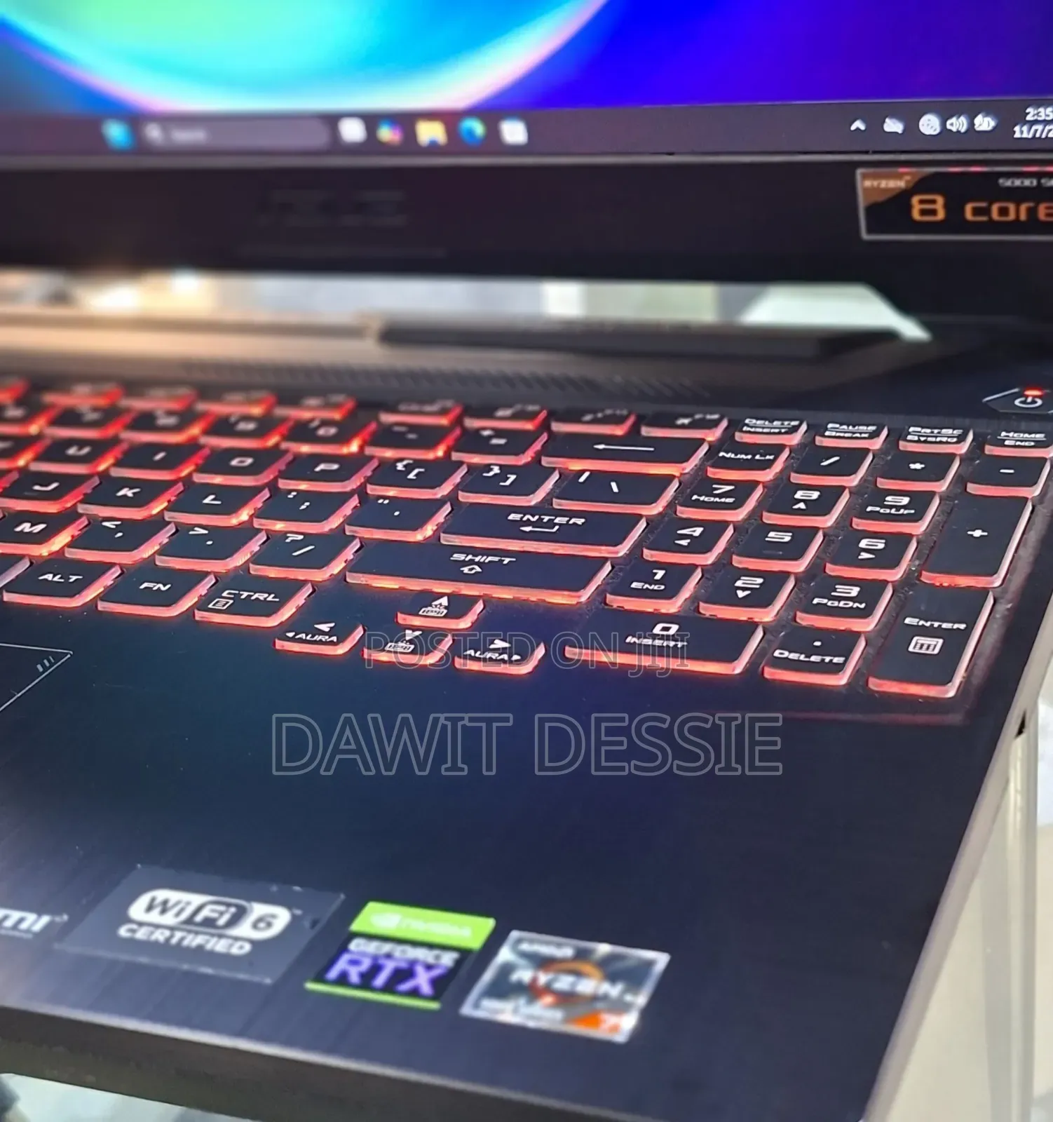 New Laptop Asus 16GB AMD Ryzen 7 SSD 512GB